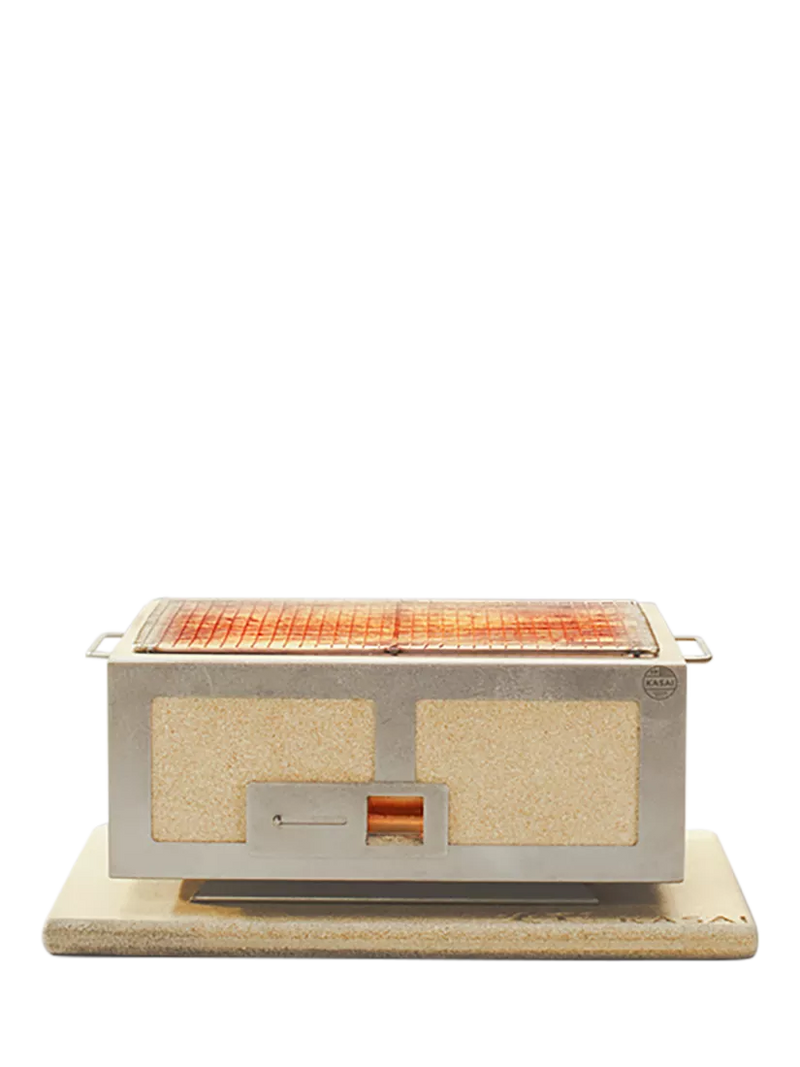 Kasai Konro Grill Medium tabletop charcoal BBQ, UK version