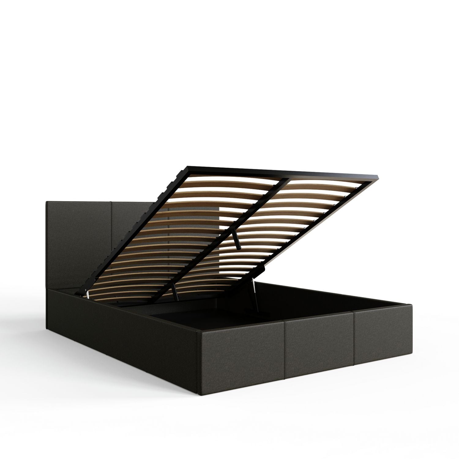 GFW Double Grey Ottoman Bed, UK version