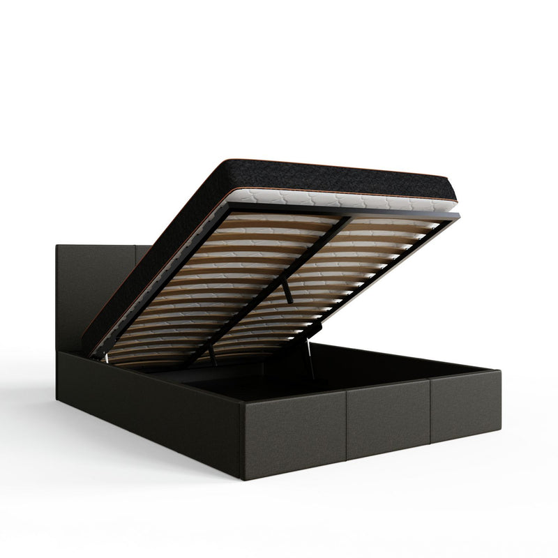 GFW Double Grey Ottoman Bed, UK version