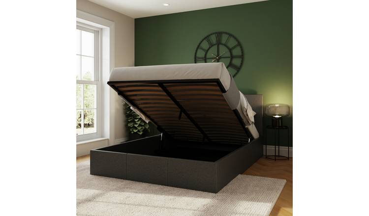 GFW kingsize grey ottoman bed, UK version