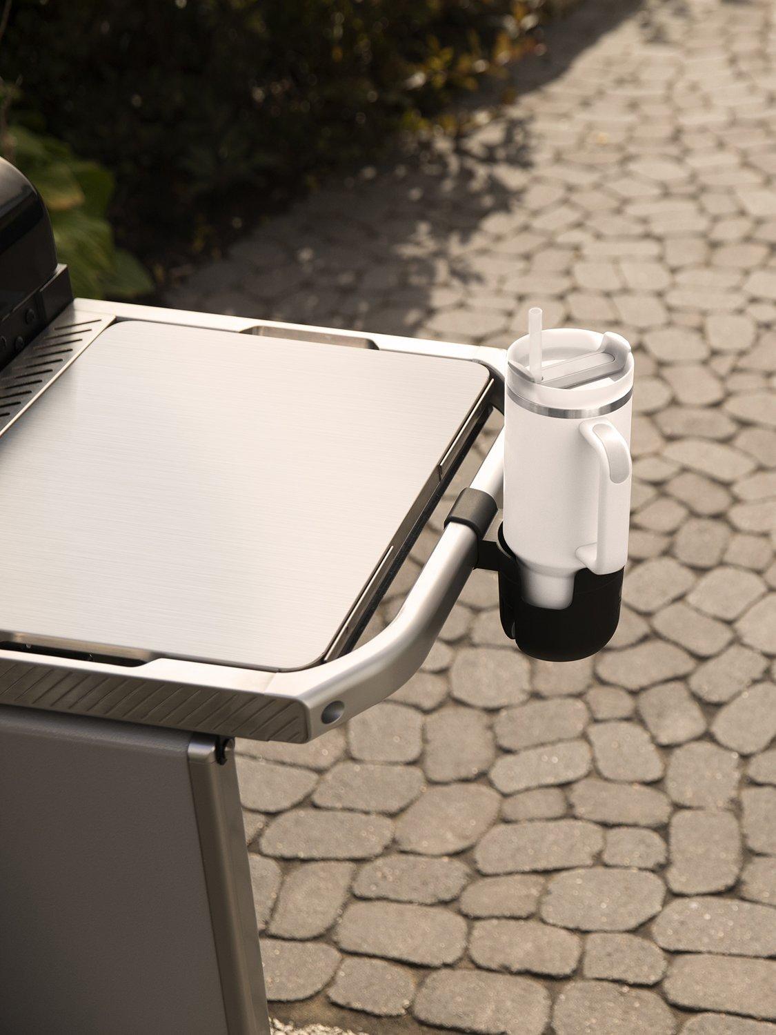 Weber BBQ bottle holder black (British brand)