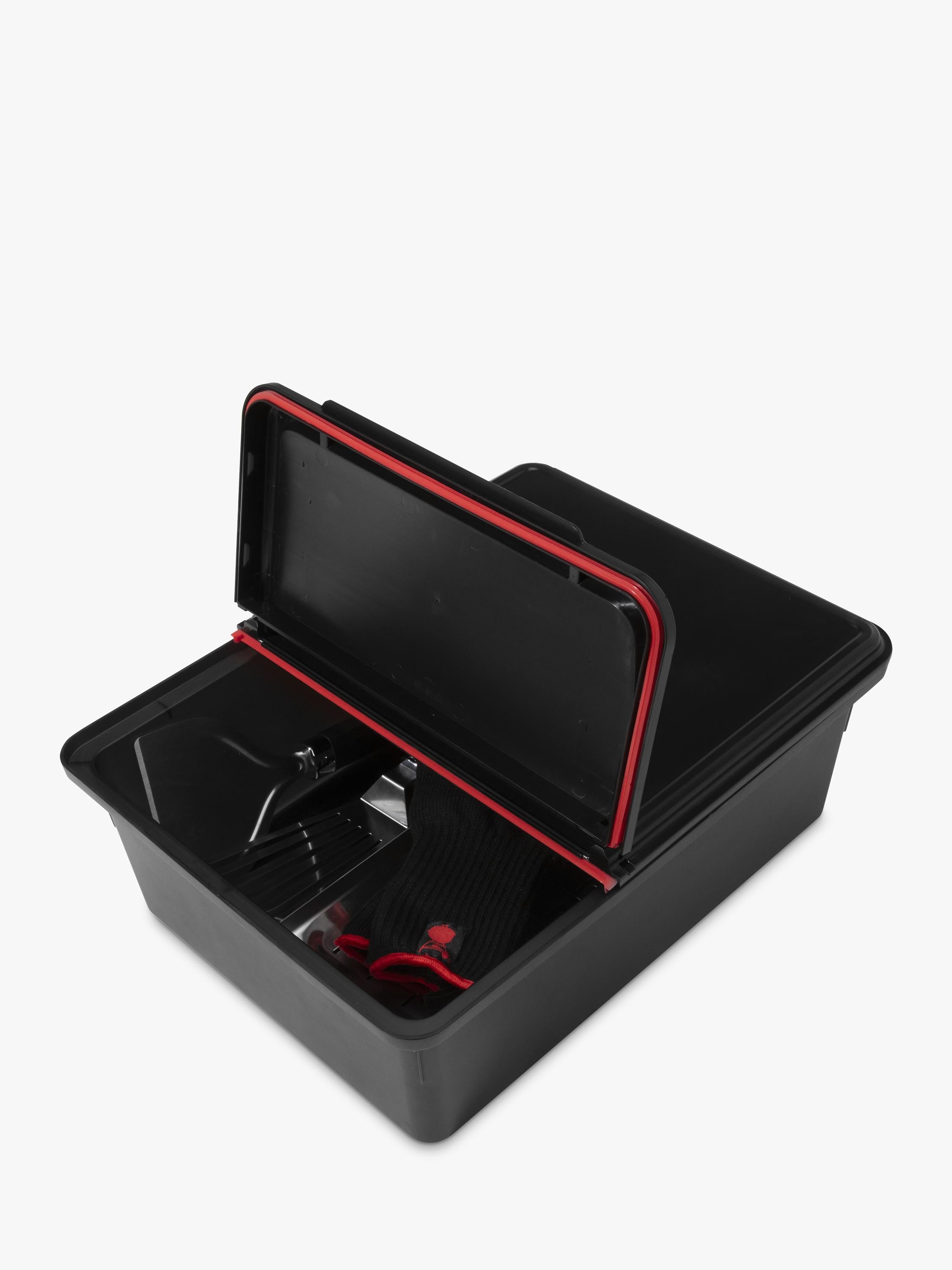 Weber Works storage box black 16.5cm high, UK version