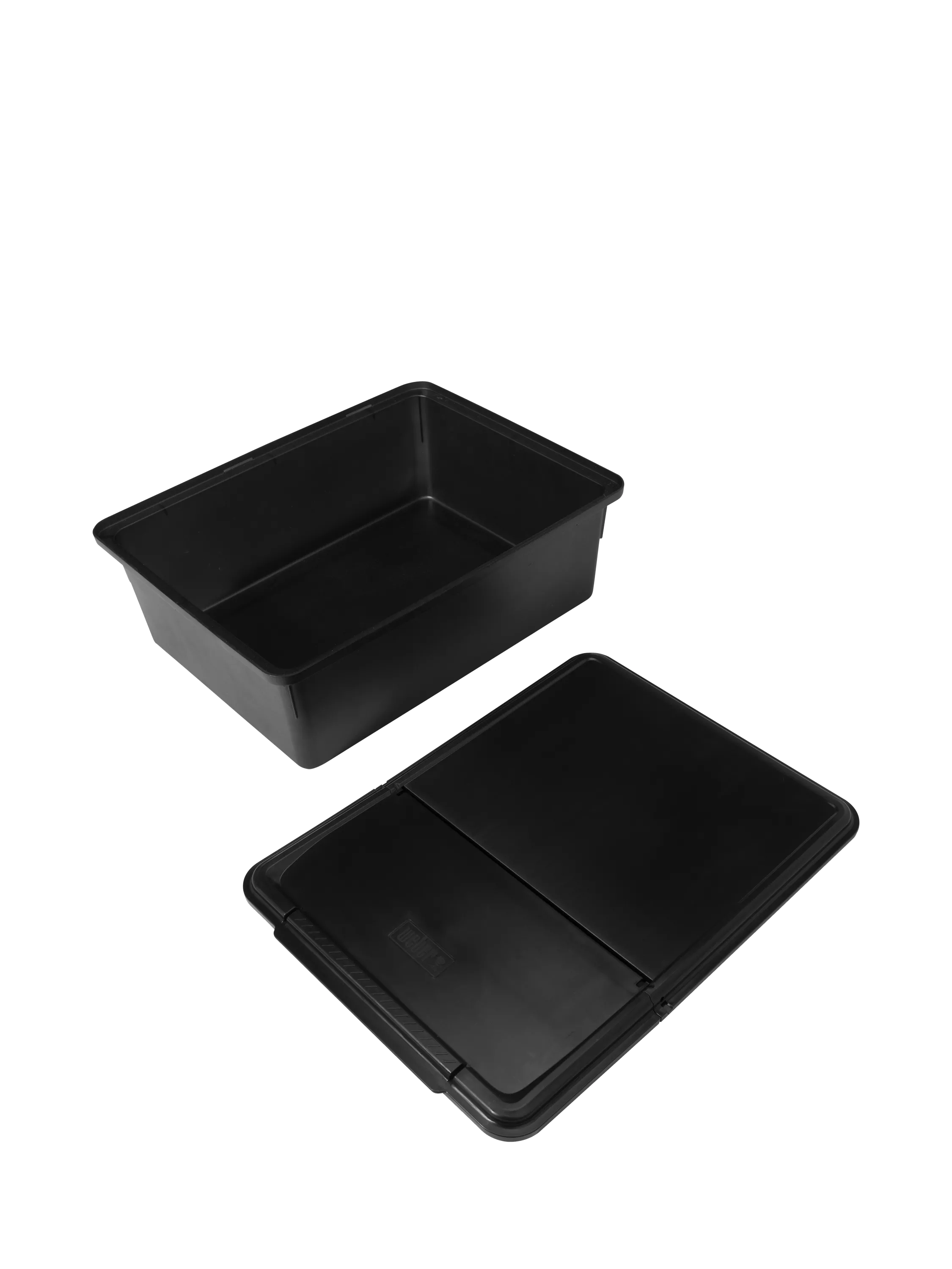 Weber Works storage box black 16.5cm high, UK version