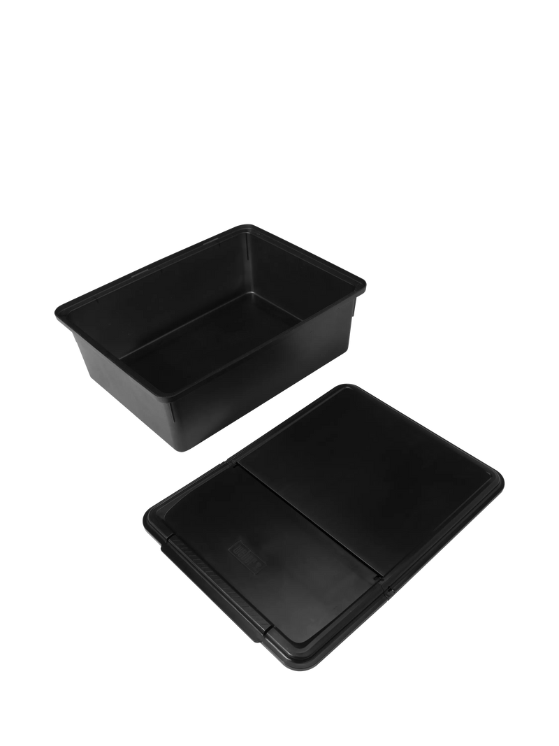 Weber Works storage box black 16.5cm high, UK version