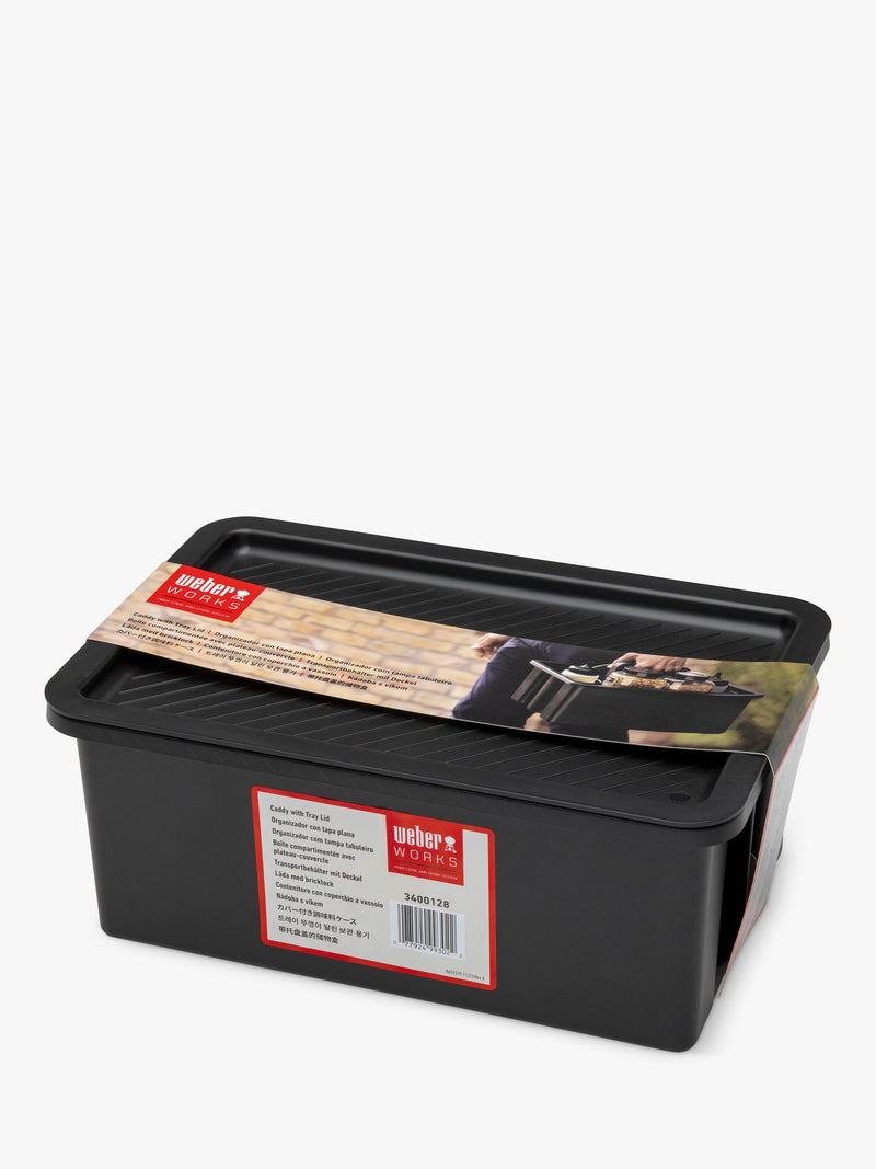 Weber BBQ Caddy with Tray Lid, imported from the UK