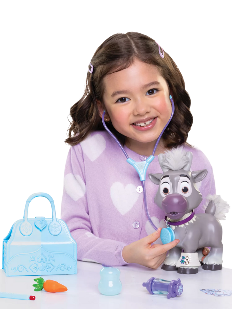 Disney Frozen Sven Care Kit interactive toy - British product