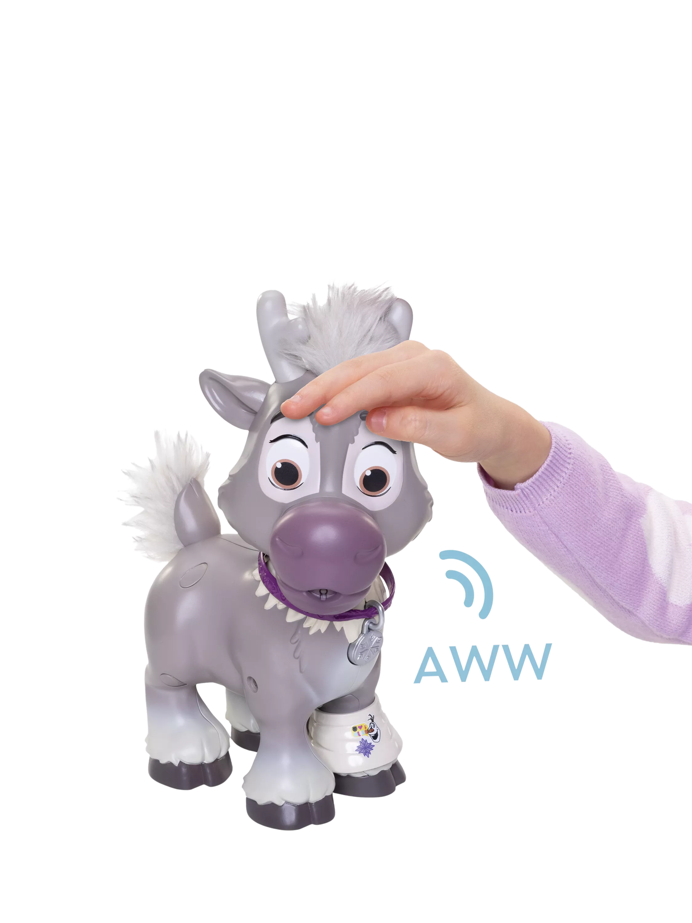 Disney Frozen Sven Care Kit interactive toy - British product