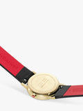 Mondaine classic watch 30mm black vegan leather strap - British product