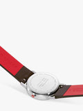 Mondaine women's classic watch 30mm brown vegan leather strap, imported from the UK