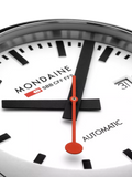 Mondaine Cushion Automatic watch 39mm silver stainless steel - British product