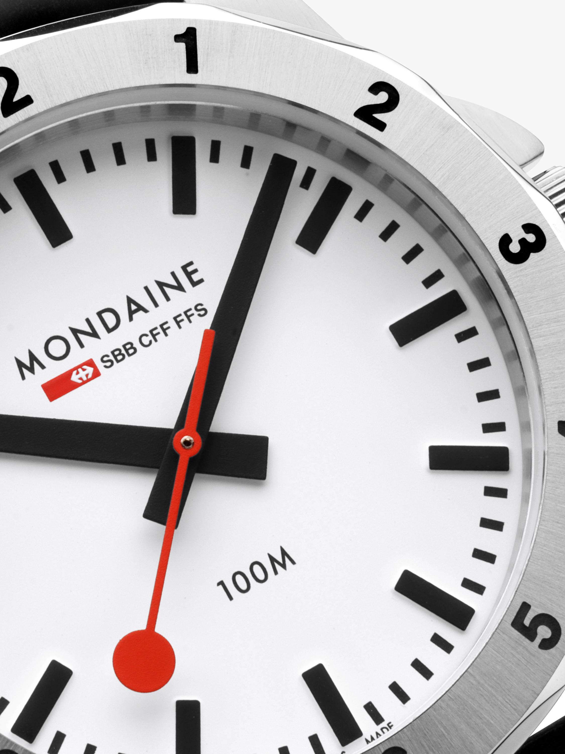Mondaine Numeri watch 42mm, UK version