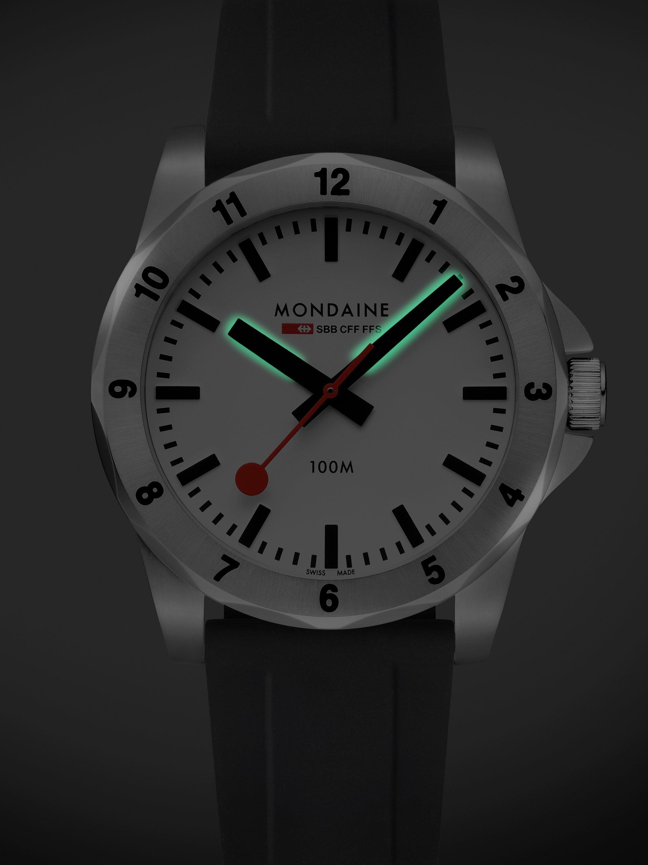 Mondaine Numeri watch 42mm, UK version