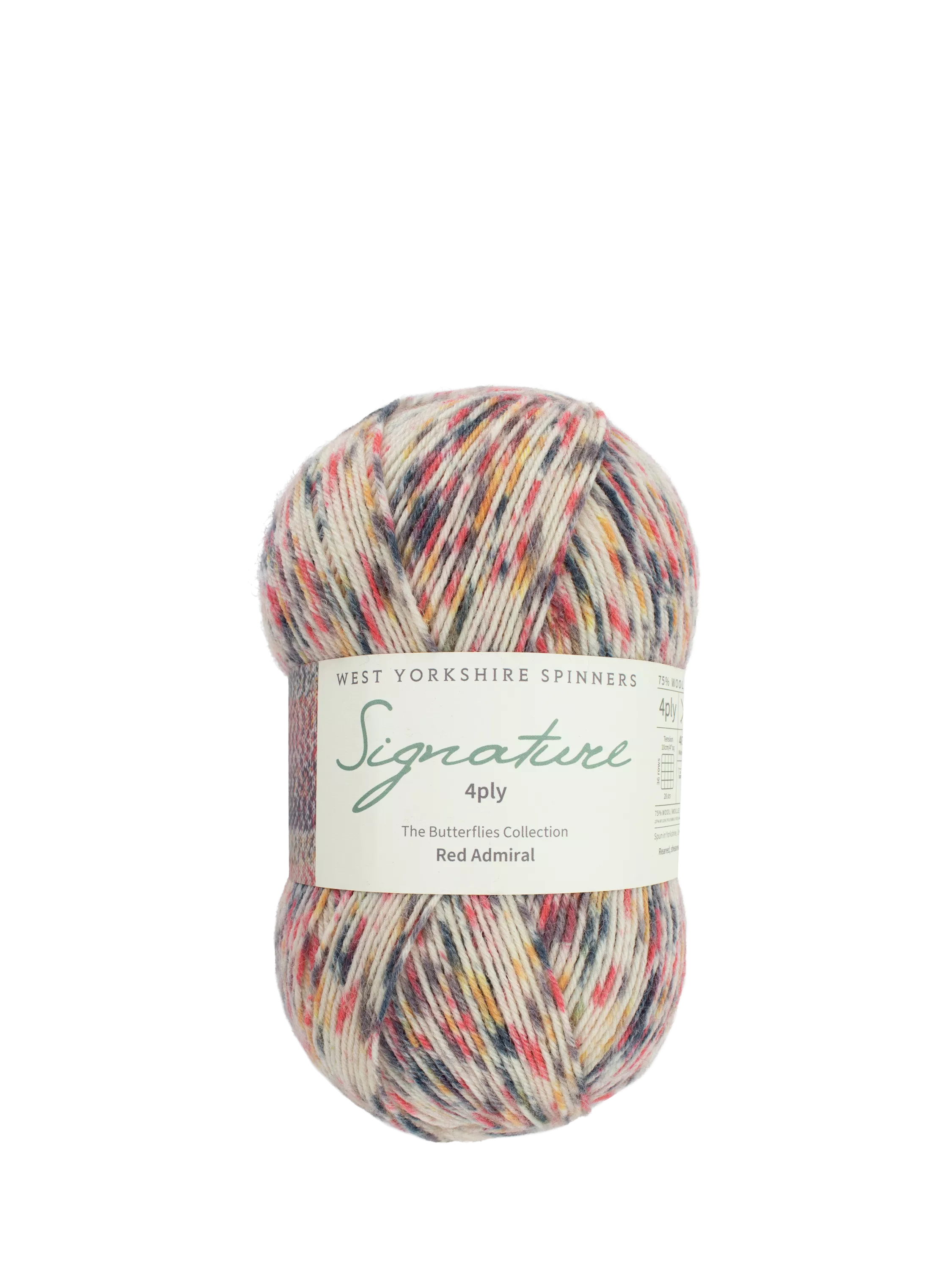 West Yorkshire Spinners Butterflies 4ply knitting yarn 100g (British brand)
