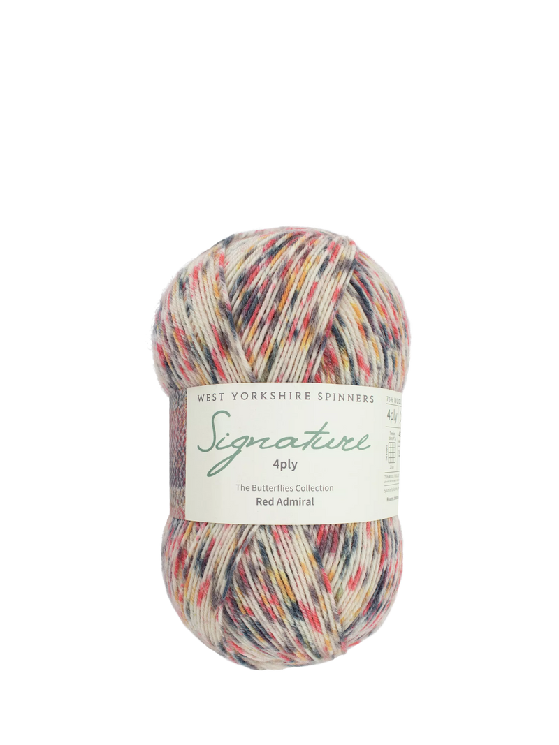 West Yorkshire Spinners Butterflies 4ply knitting yarn 100g (British brand)