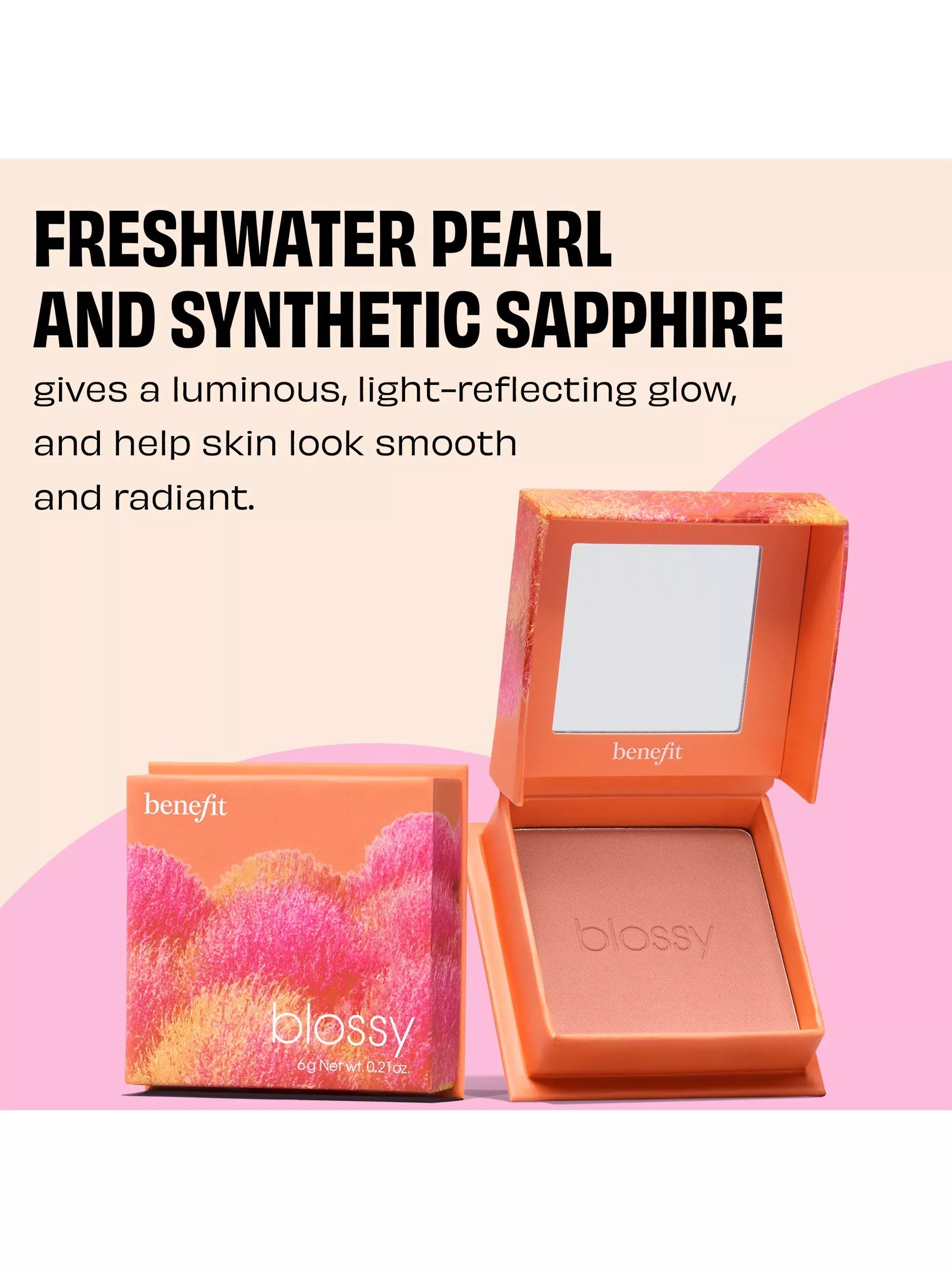 Benefit Blossy Apricot Blush Powder 6g - British product