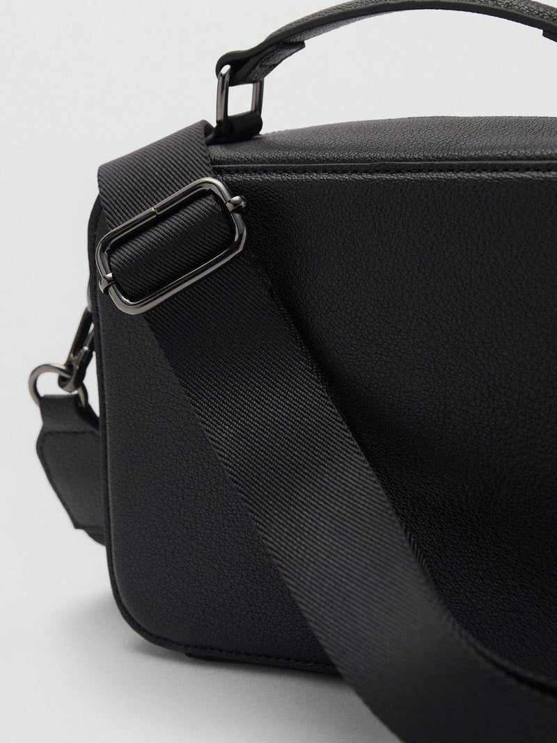 Mango cross body bag rigid 16cm height - British product