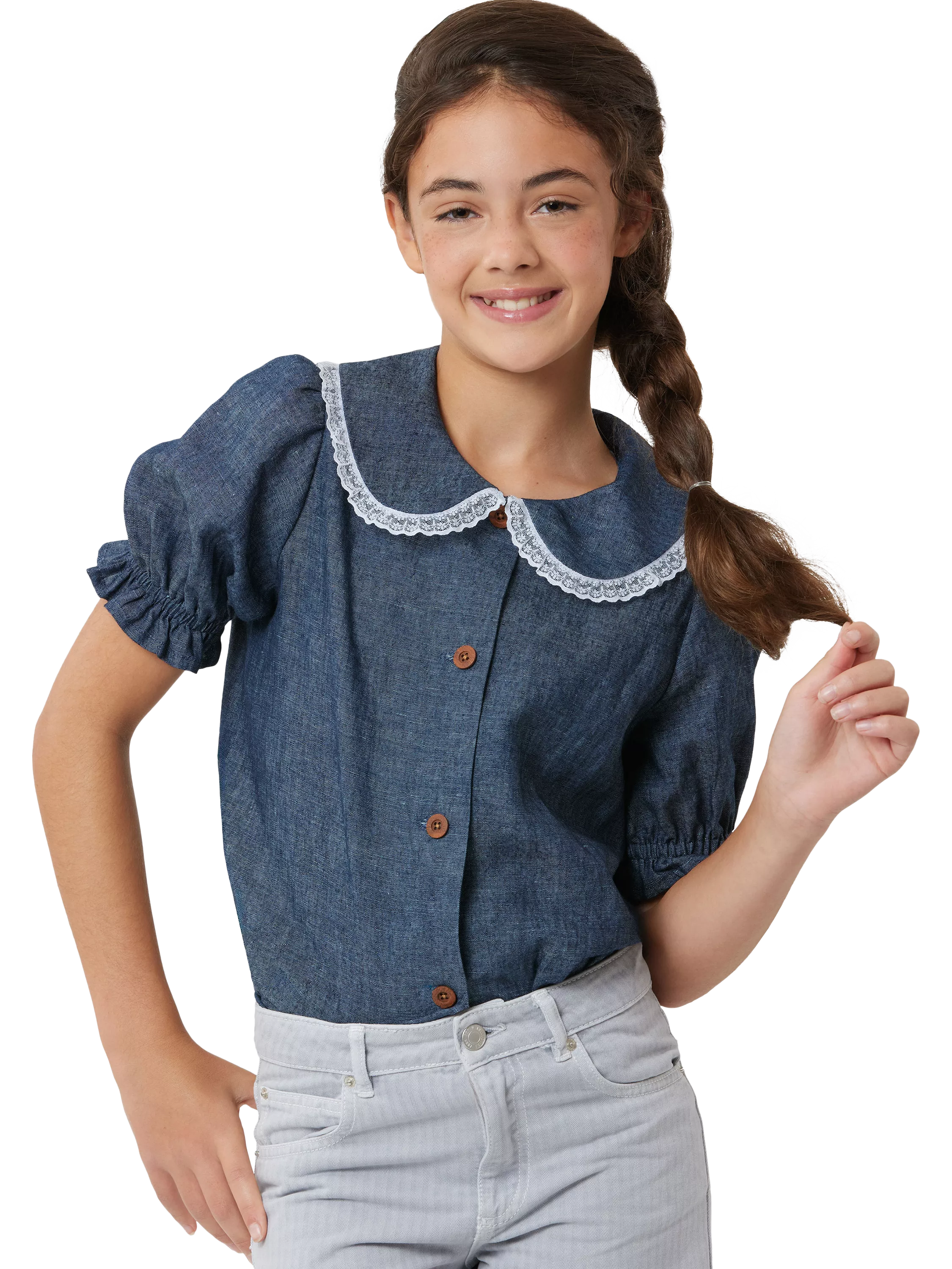 Simplicity Girls' Top Sewing Pattern S3077 - British product