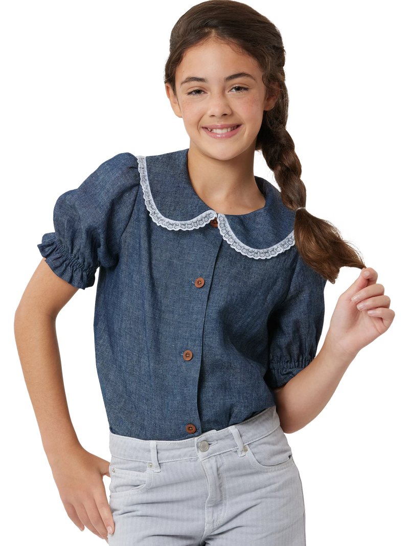 Simplicity Girls' Top Sewing Pattern S3077 - British product