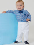 Simplicity sewing pattern baby bodysuit shorts and pants, imported from the UK