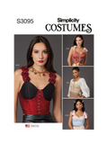 Simplicity Design Your Own corset sewing pattern S3095, imported from the UK