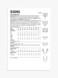 Simplicity Design Your Own corset sewing pattern S3095, imported from the UK