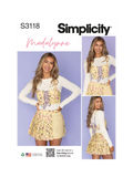 Simplicity sewing pattern S3118 - British product
