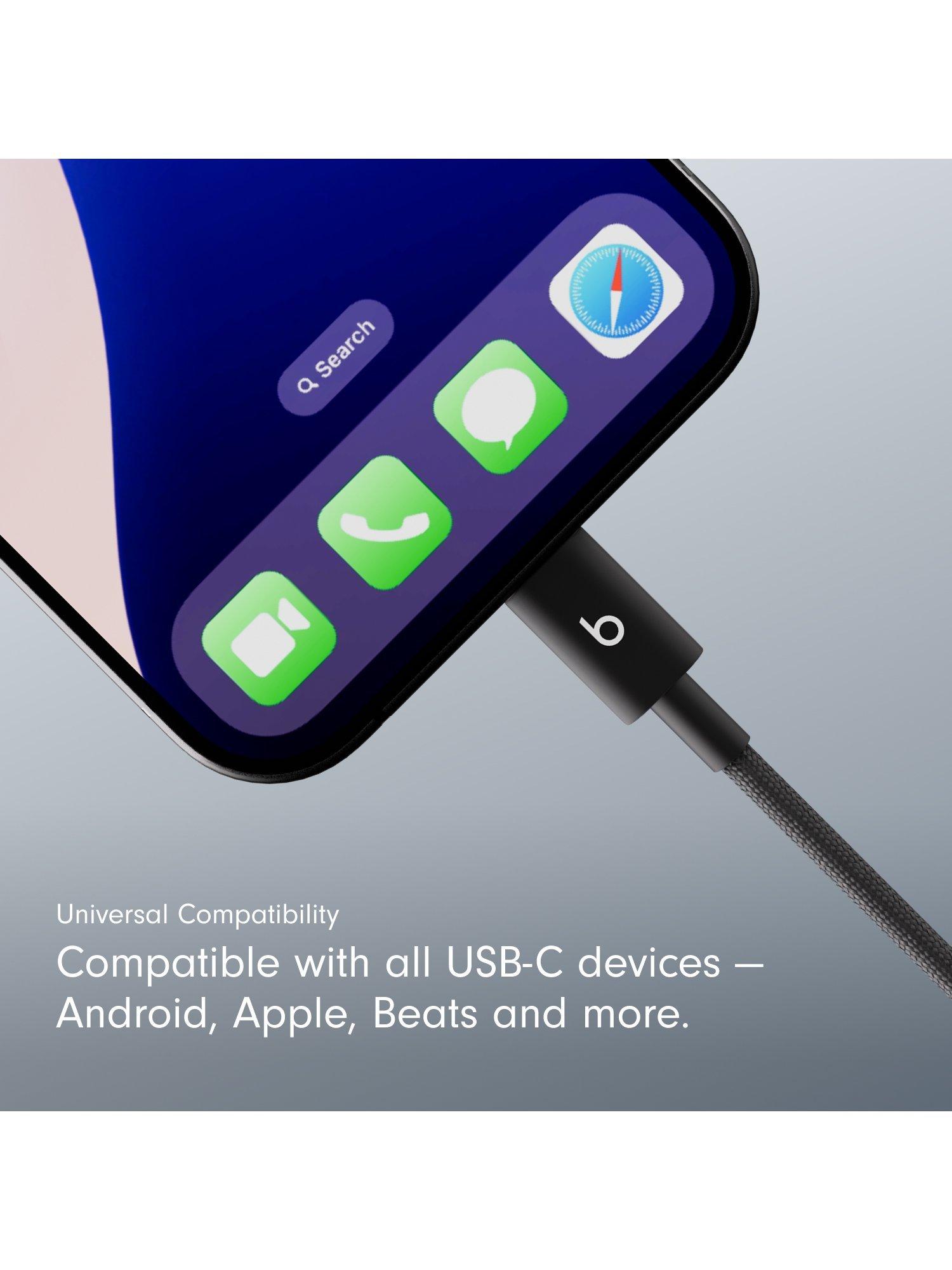 Beats USB-C woven charging cable 1.5m - British product