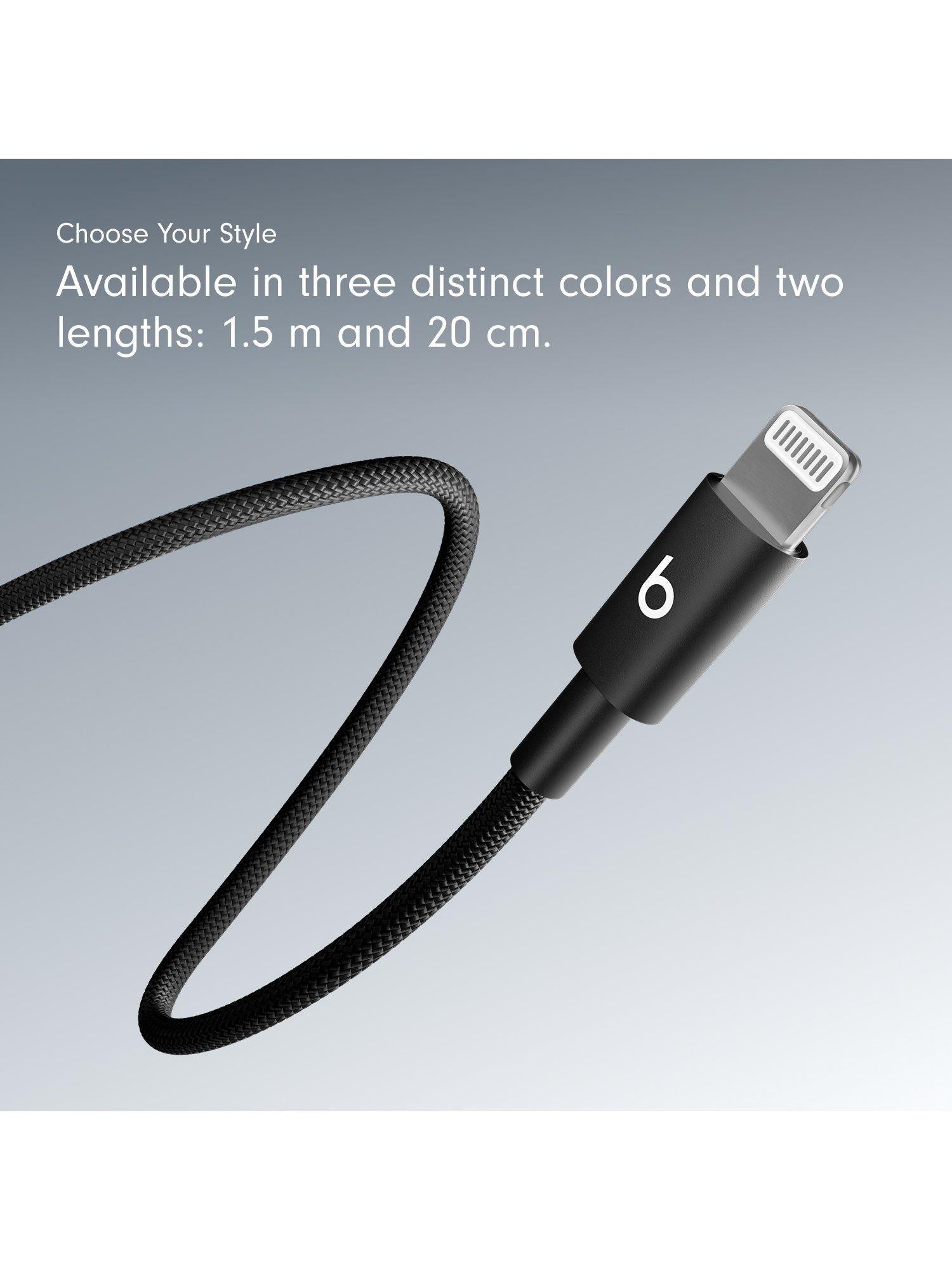 Beats woven charging cable 1.5m, imported from the UK
