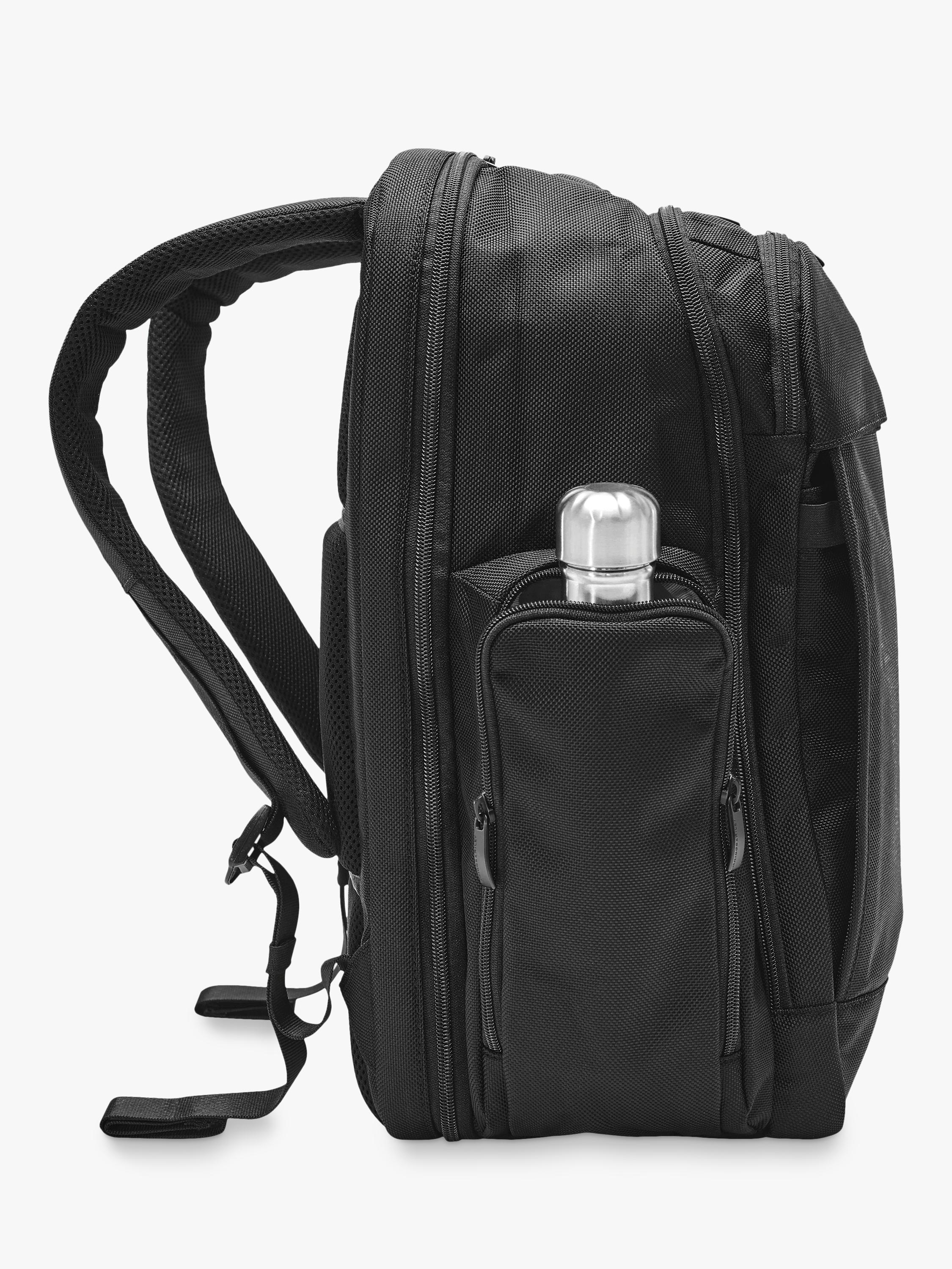 Briggs & Riley travel backpack Baseline 28L black, imported from the UK