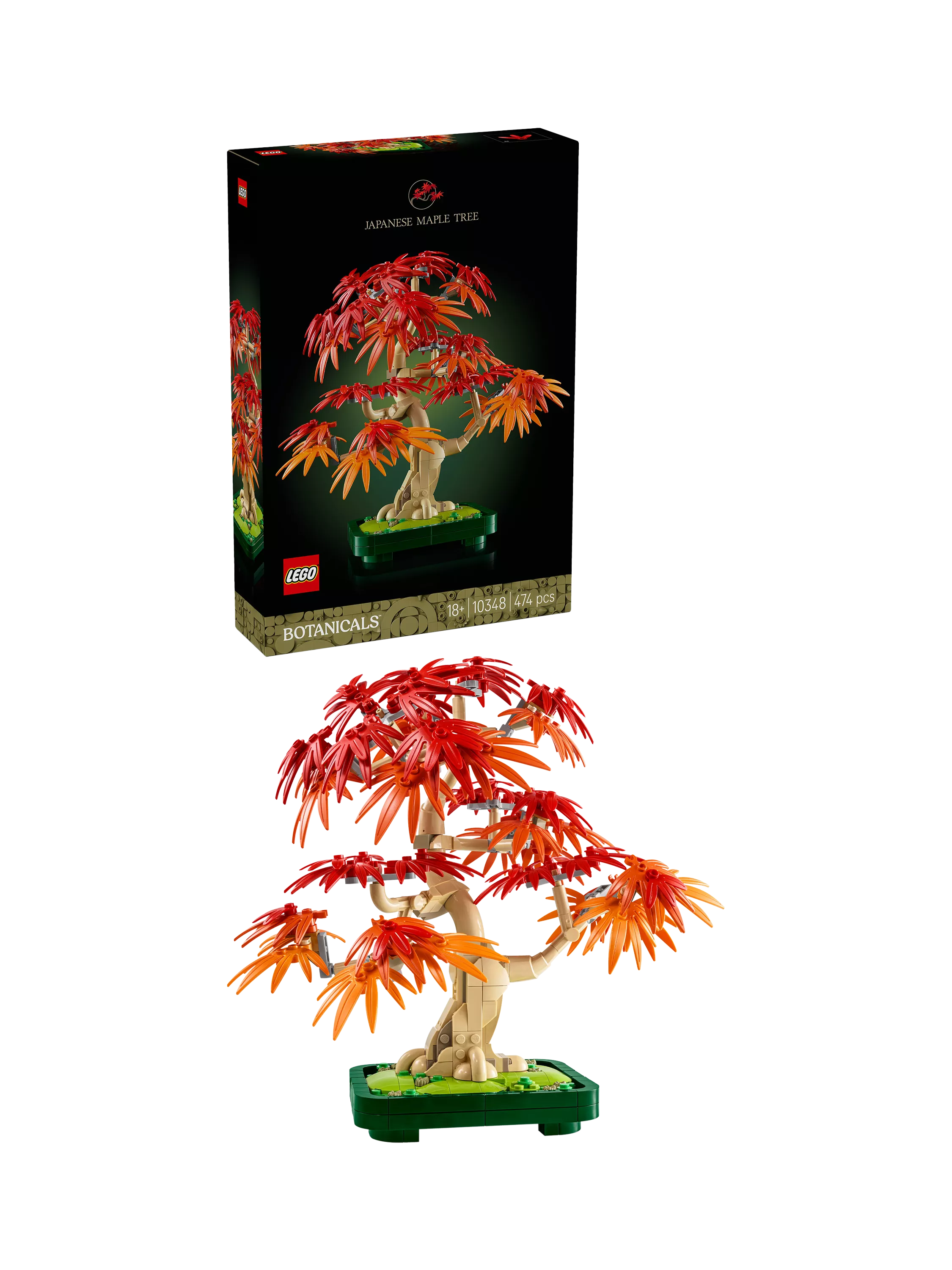 LEGO Botanicals Bonsai Tree building set 10348 - British product