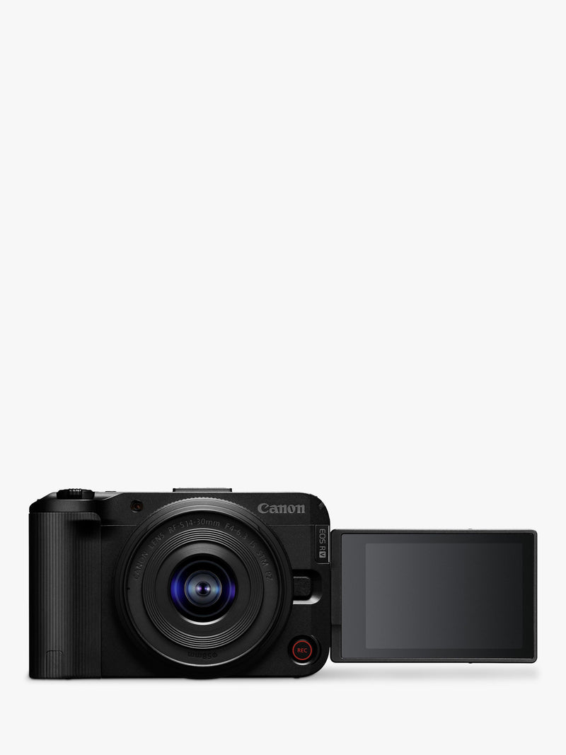 Canon EOS R50 V camera with 14-30mm lens - British product