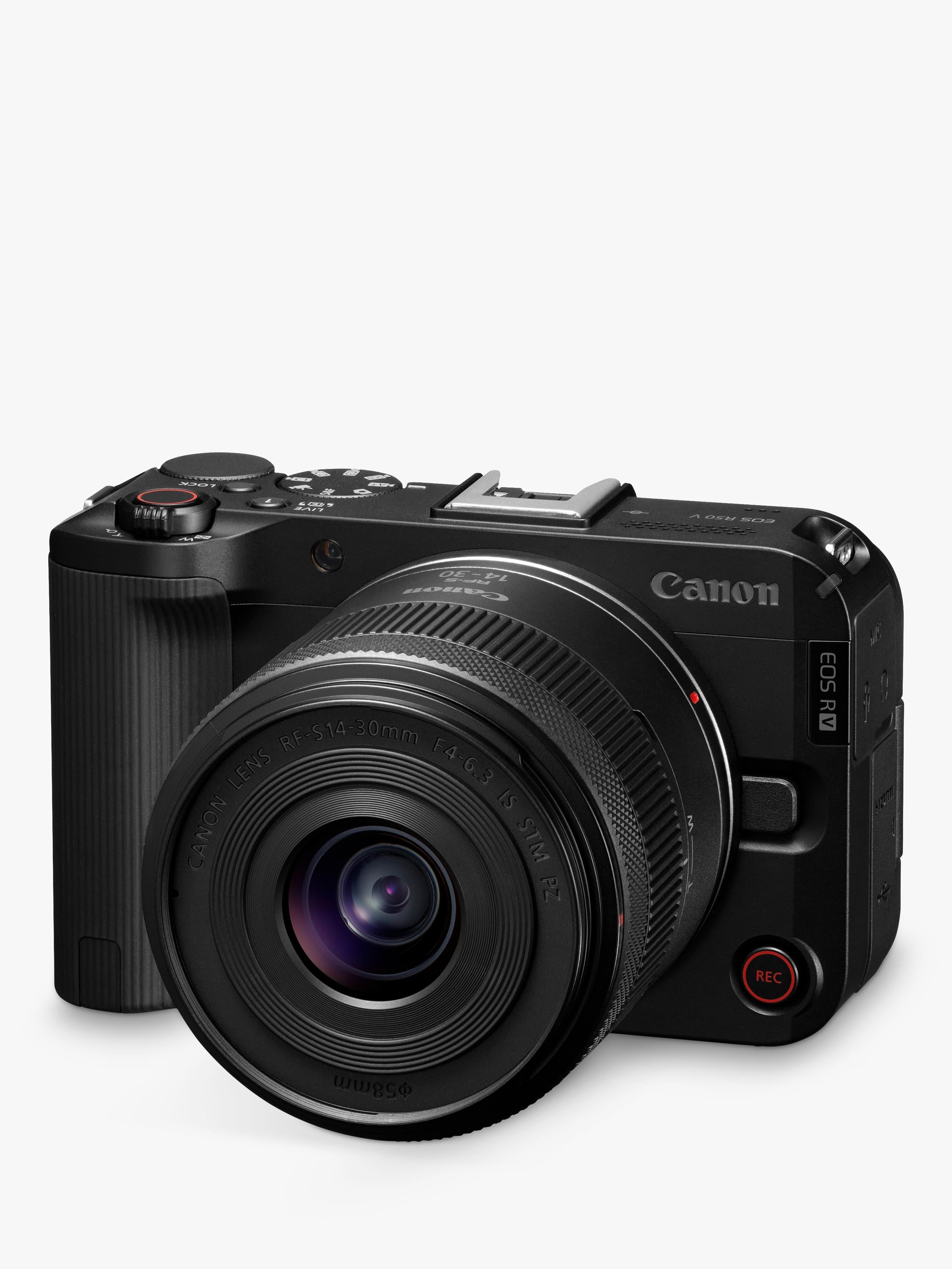 Canon EOS R50 V creator kit mirrorless camera, UK version