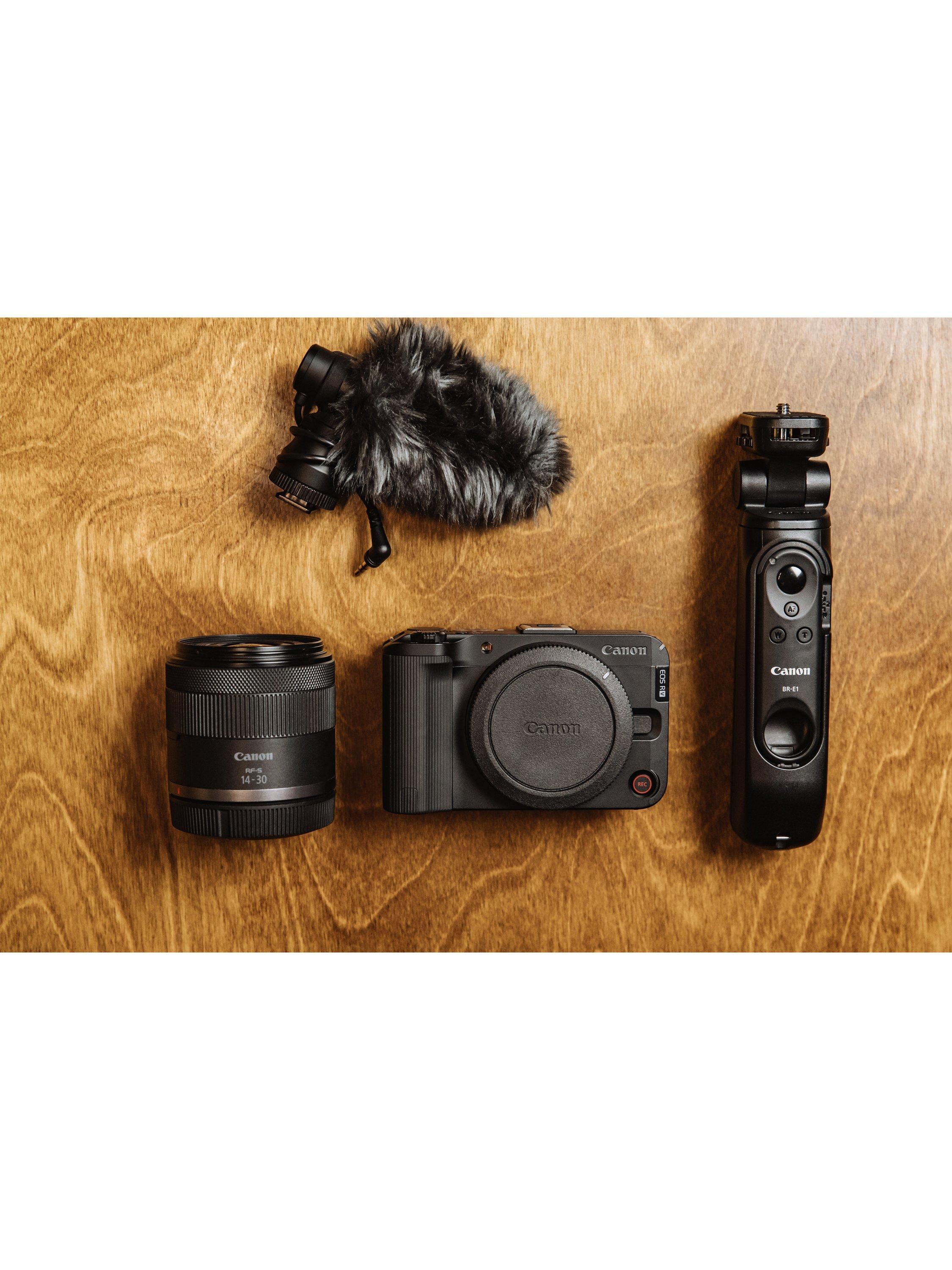 Canon EOS R50 V creator kit mirrorless camera, UK version