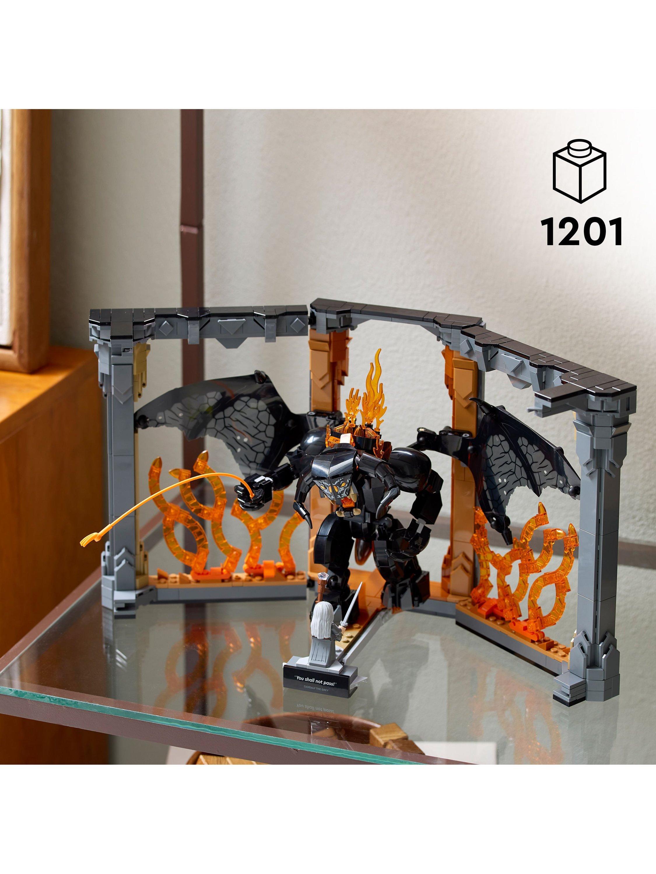 LEGO Icons Balrog book nook building set, imported from the UK