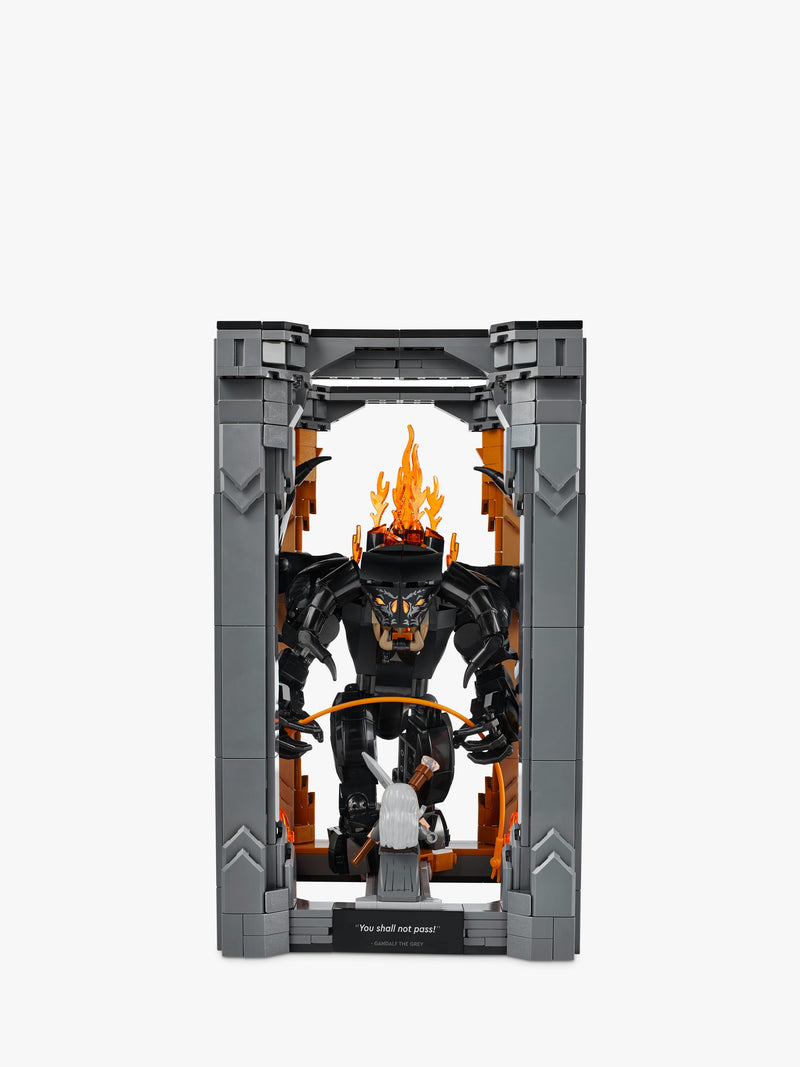 LEGO Icons Balrog book nook building set, imported from the UK
