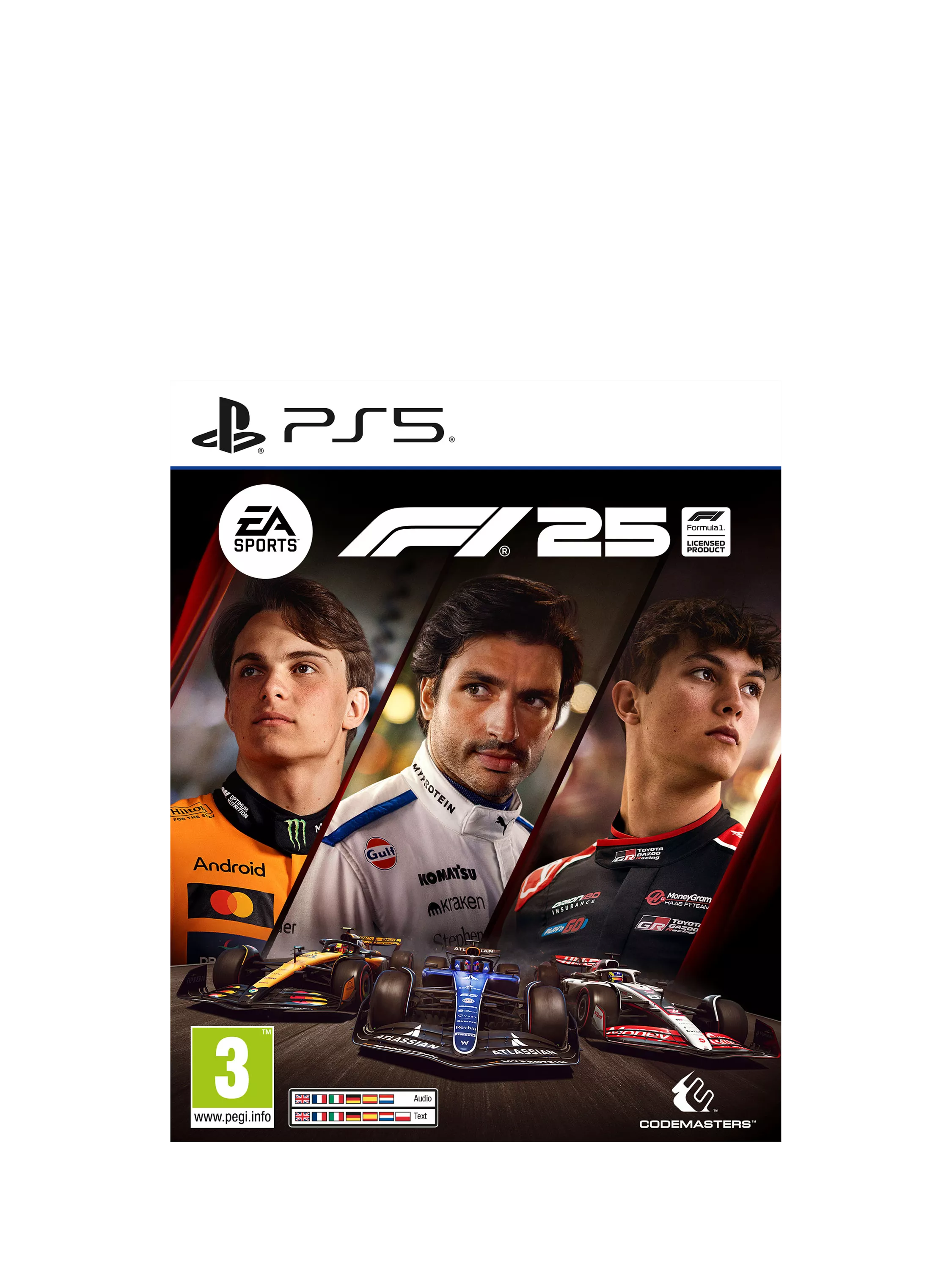 EA Sports F1 25 game for PS5 (British brand)