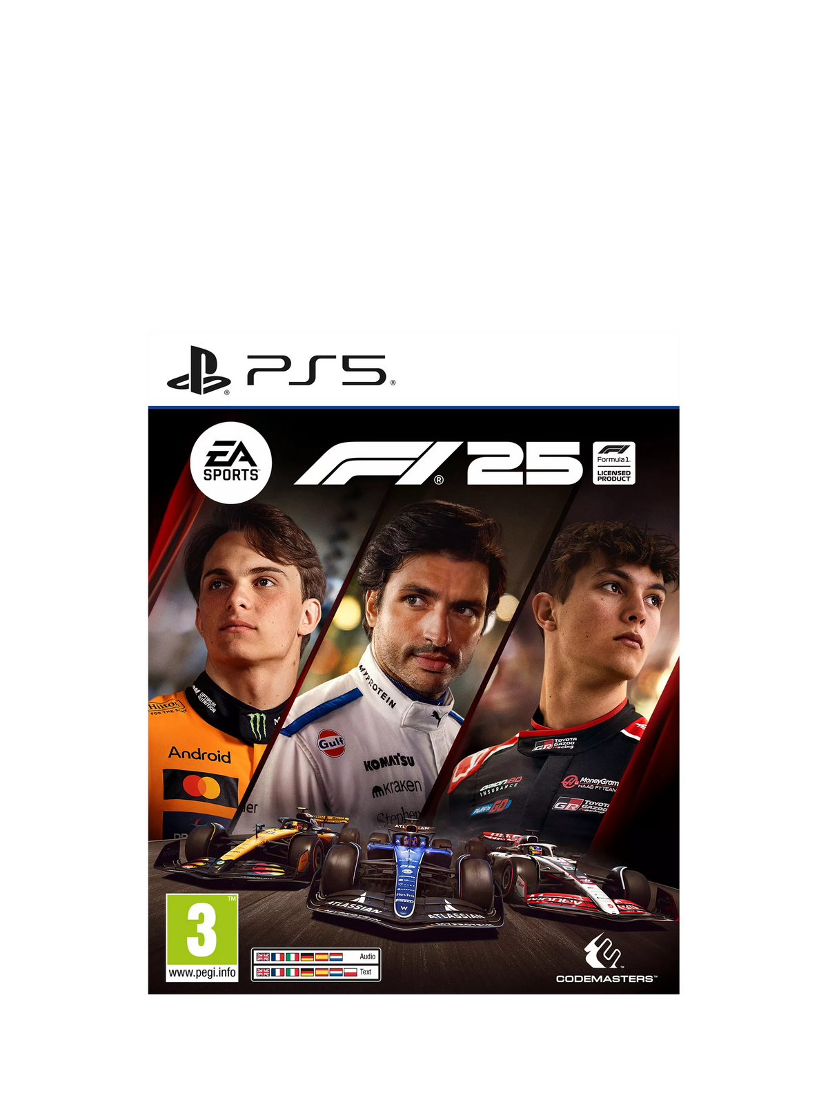 EA Sports F1 25 game for PS5 (British brand)