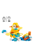 LEGO DUPLO 3-in-1 Animals on Wheels building toy, UK version
