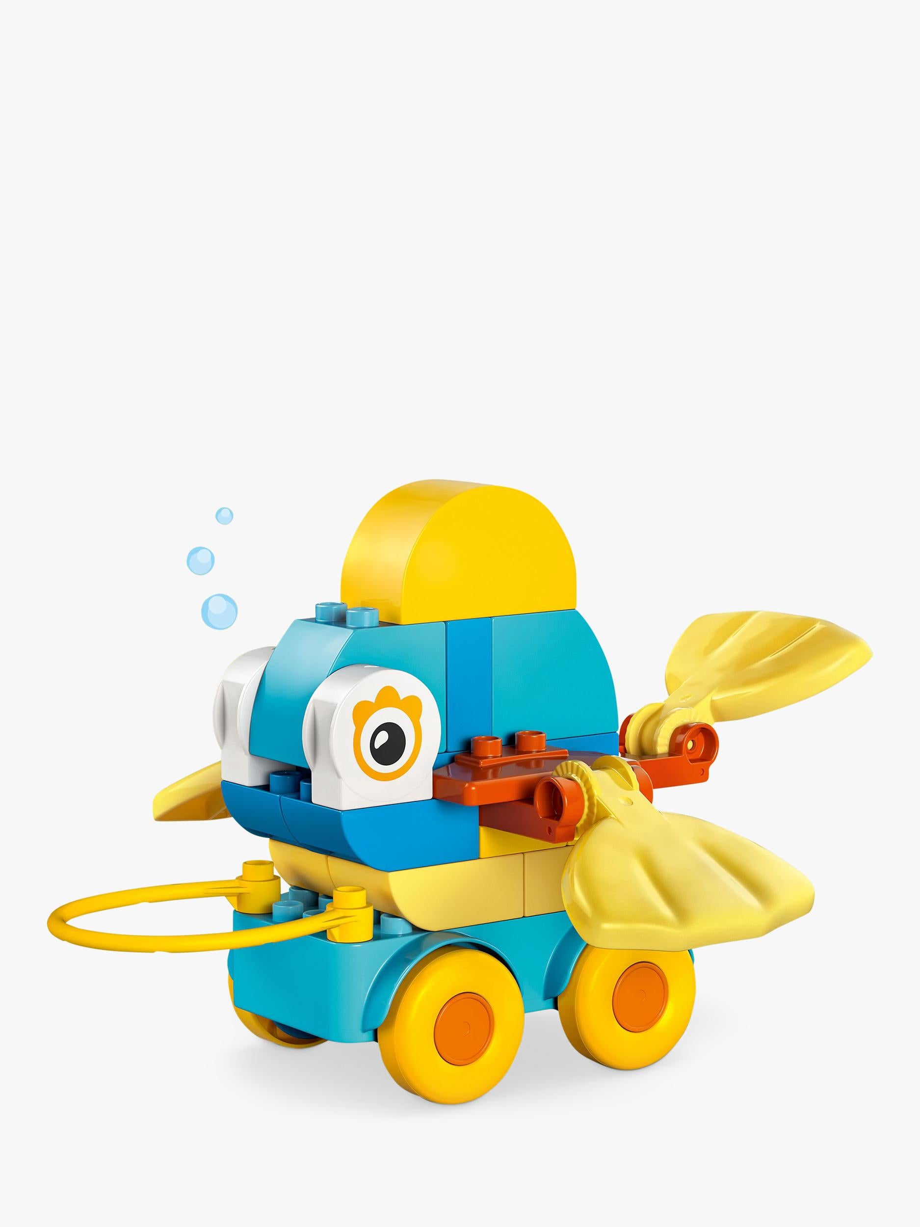 LEGO DUPLO 3-in-1 Animals on Wheels building toy, UK version