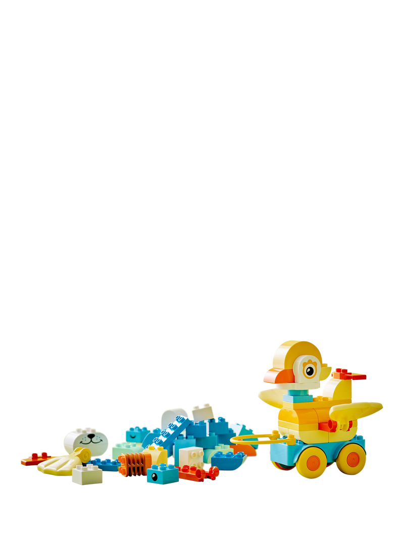 LEGO DUPLO 3-in-1 Animals on Wheels building toy, UK version