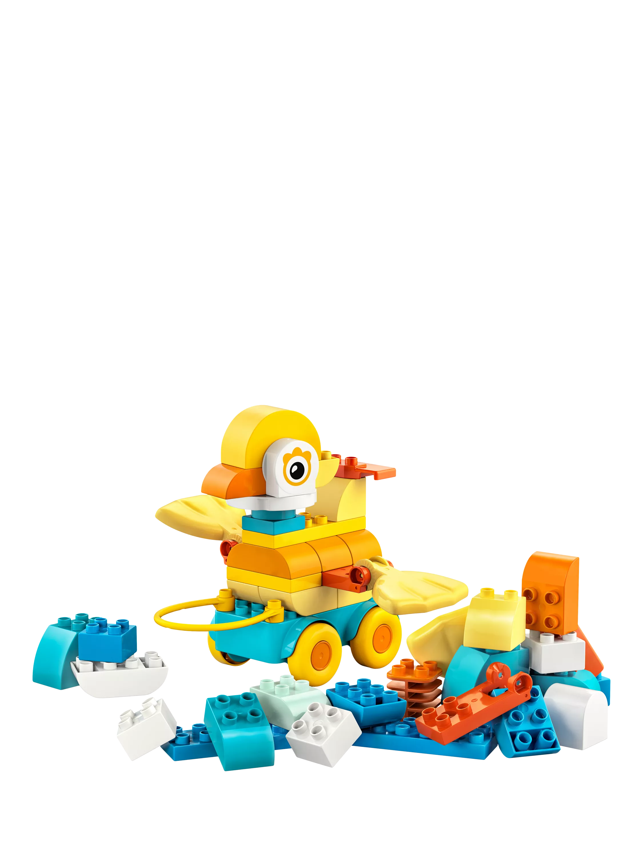 LEGO DUPLO 3-in-1 Animals on Wheels building toy, UK version