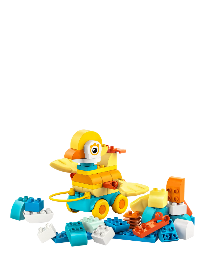 LEGO DUPLO 3-in-1 Animals on Wheels building toy, UK version