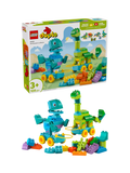 LEGO DUPLO 3-in-1 dinosaurs on wheels 108 pieces - British product