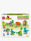 LEGO DUPLO 3-in-1 dinosaurs on wheels 108 pieces - British product