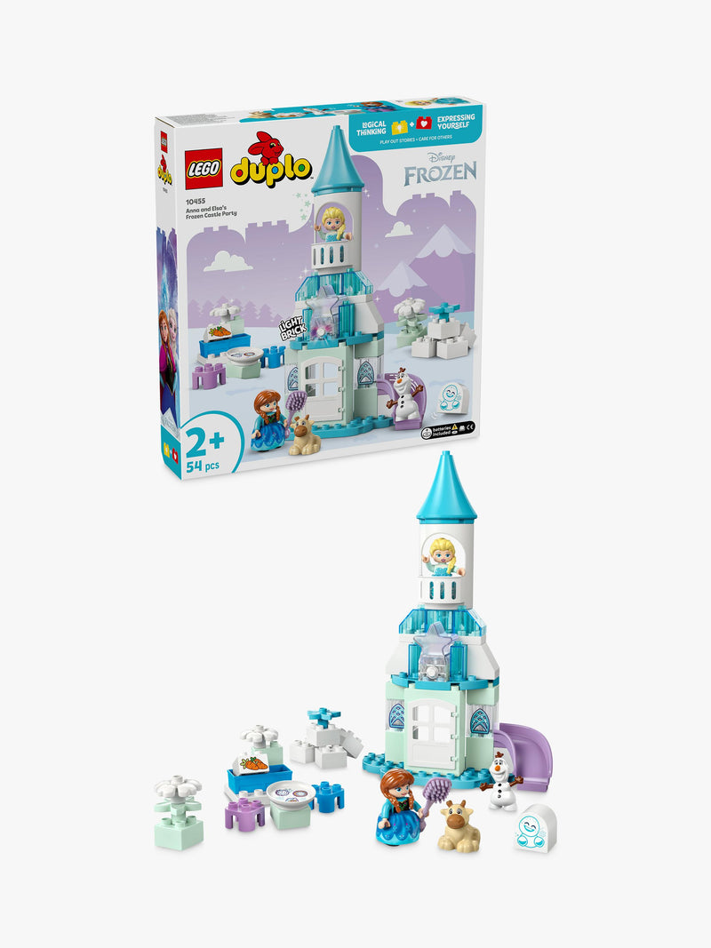 LEGO DUPLO Disney Anna & Elsa's Frozen Castle playset, UK version