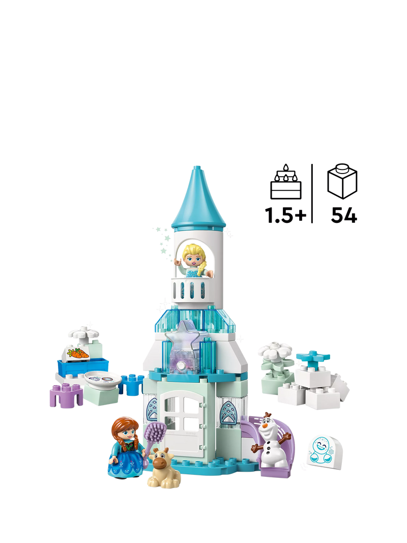 LEGO DUPLO Disney Anna & Elsa's Frozen Castle playset, UK version