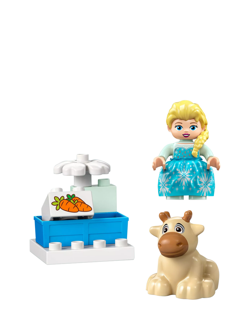 LEGO DUPLO Disney Anna & Elsa's Frozen Castle playset, UK version