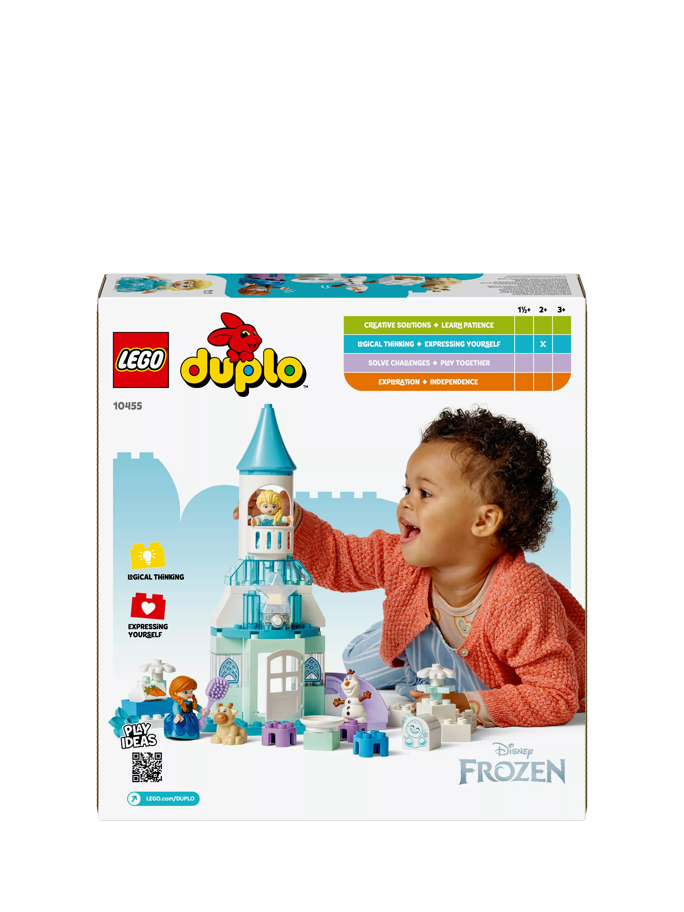 LEGO DUPLO Disney Anna & Elsa's Frozen Castle playset, UK version