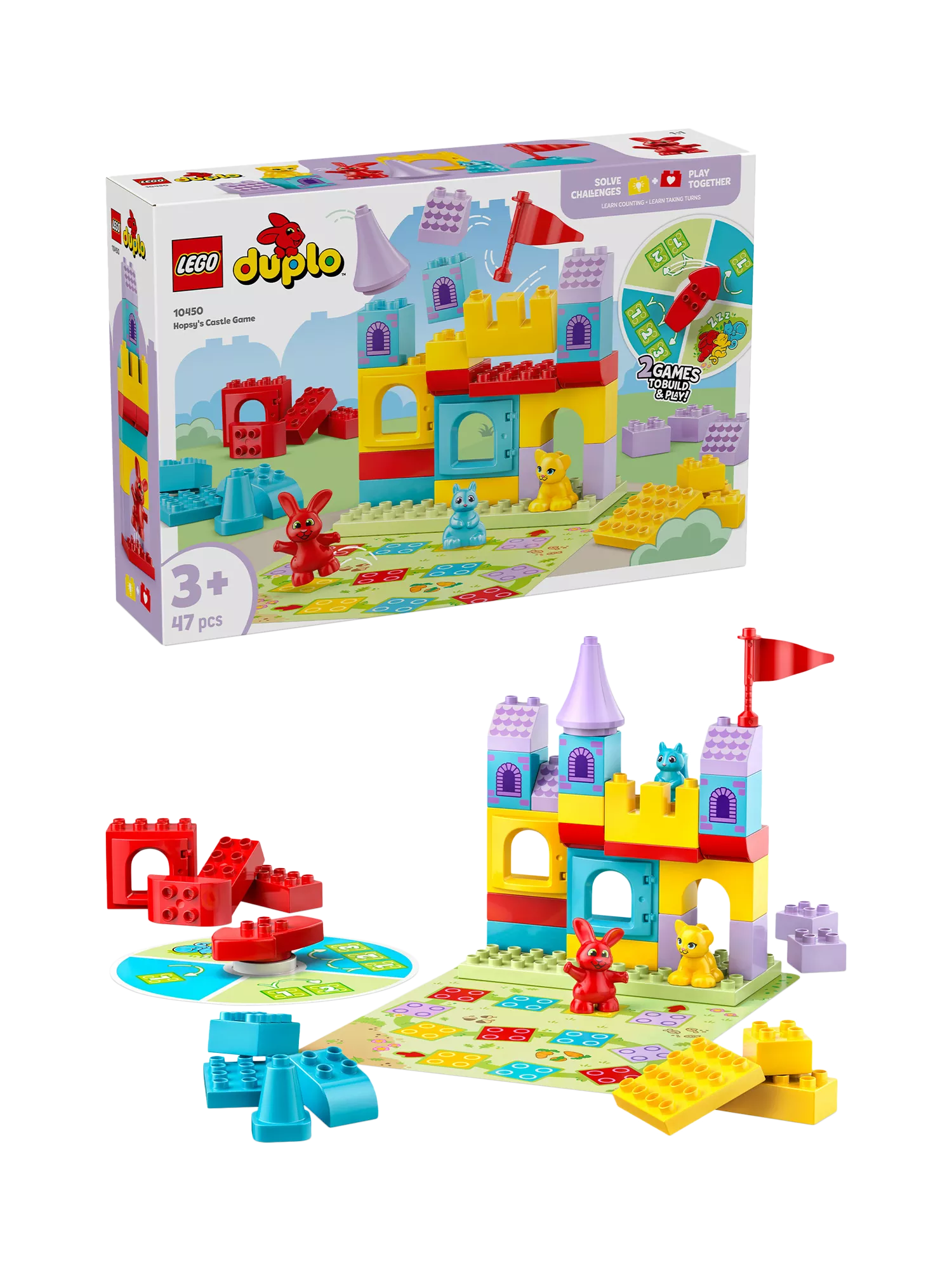 LEGO DUPLO 10450 Hopsy's Castle Game