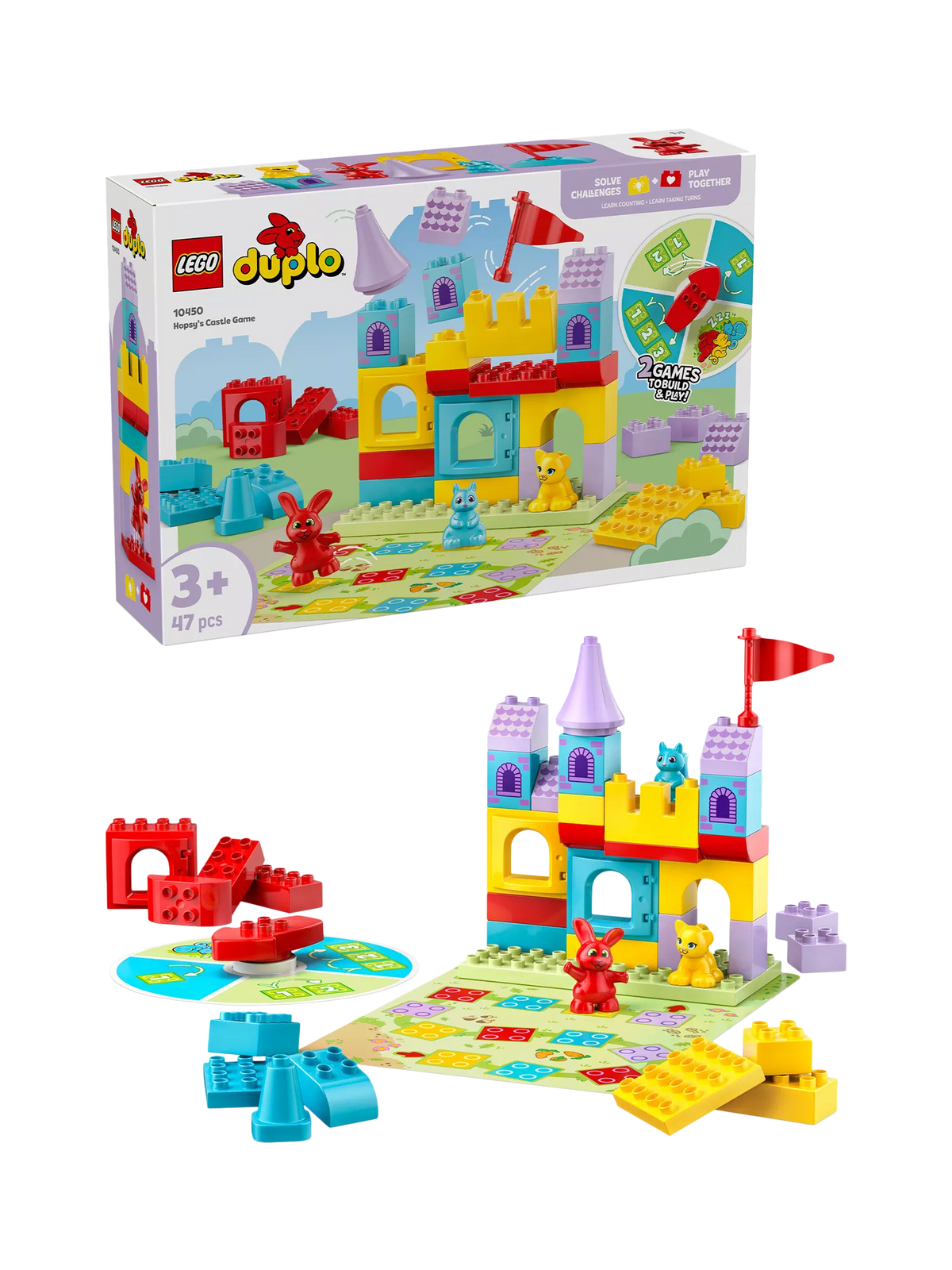 LEGO DUPLO 10450 Hopsy's Castle Game